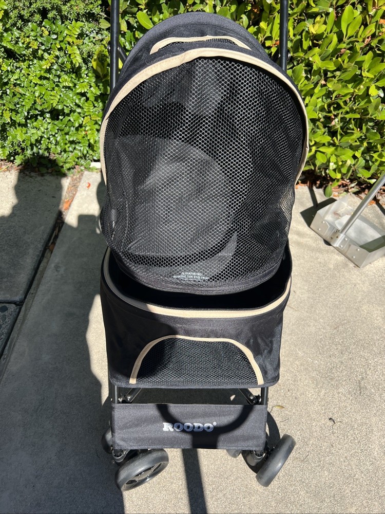 Roodo Plus Pet Buggy Dog Stroller for Small Medium Dogs