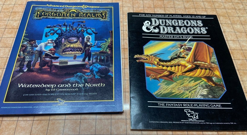 Forgotten Realms Campaign Set, Waterdeep & the North & Master DM's Book Bundle!