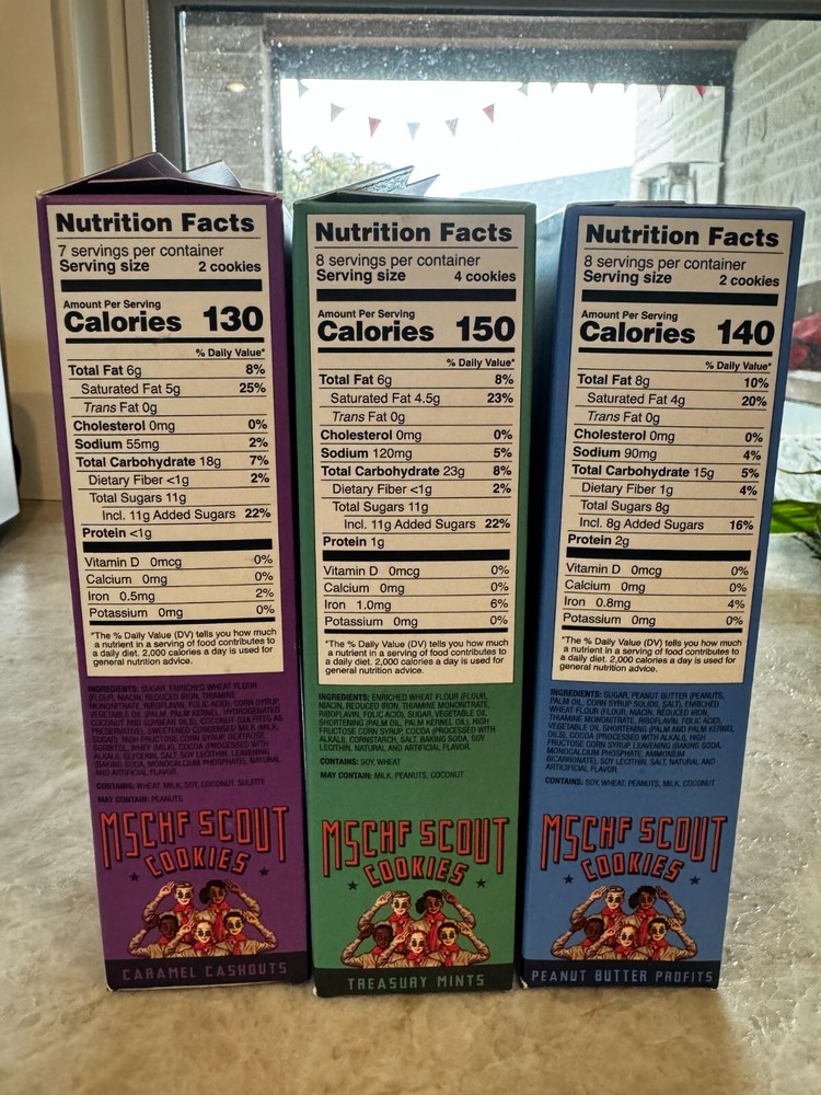 MSCHF Scout Cookies - Treasury Mint. Sealed, ship immediately.