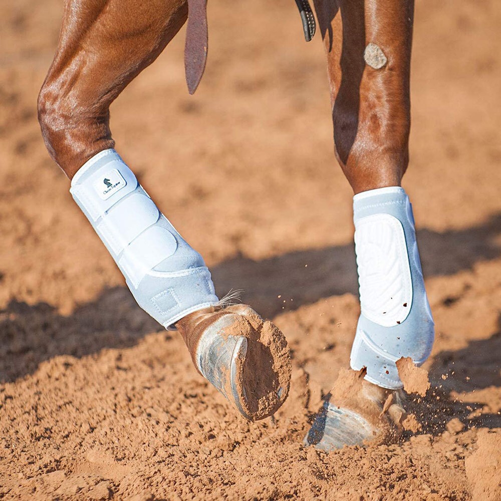 CLASSIC EQUINE ClassicFit White Front Sling Boots (CF100WH)