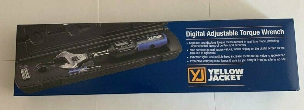 Yellow Jacket 60648 Adjustable Digital Torque Wrench