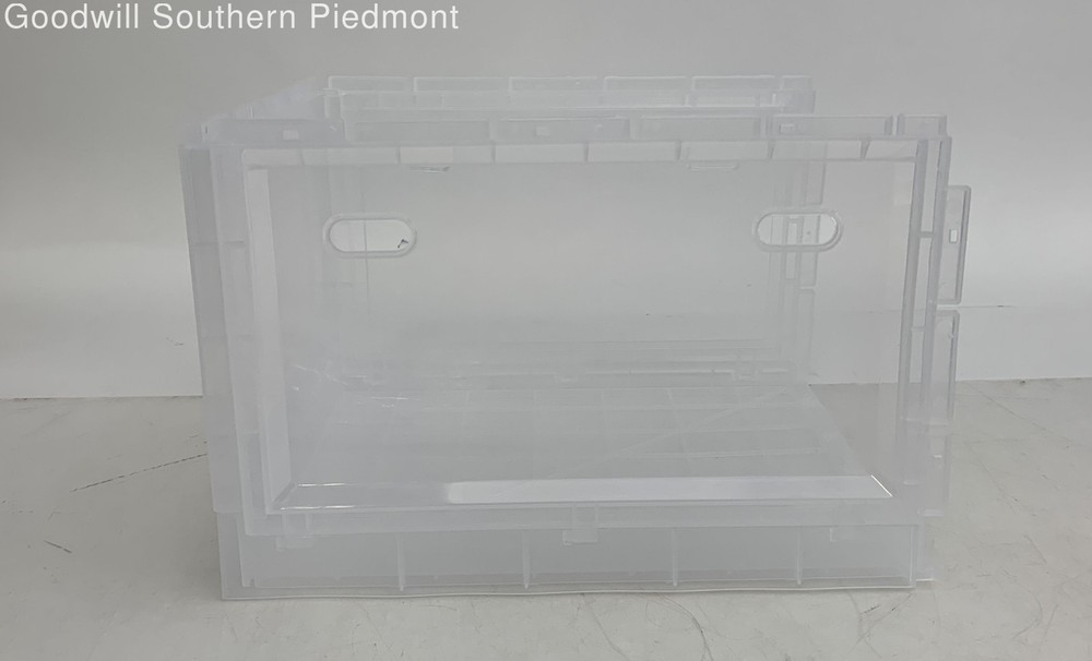 Transparent Plastic Combination Timed Lock Box Habit Control - Open Box