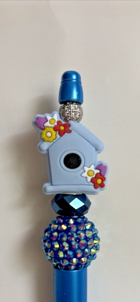 6 Handcrafted FANCY Beaded Pens