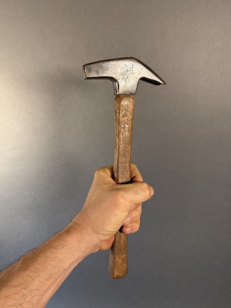HELLER BROS. FARRIER'S CLAW HAMMER With Handle.