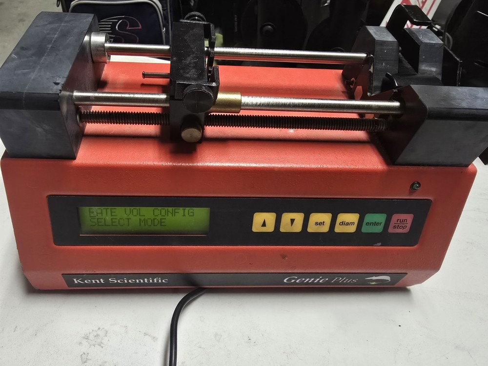 Kent Scientific Genie Plus Syringe Pump Working.