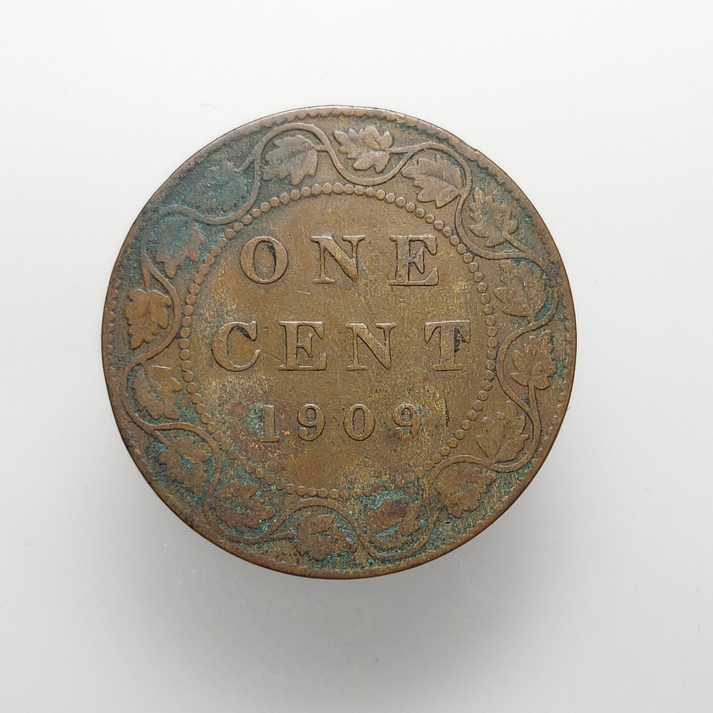 Canada One Cent 1909 Coin N 268