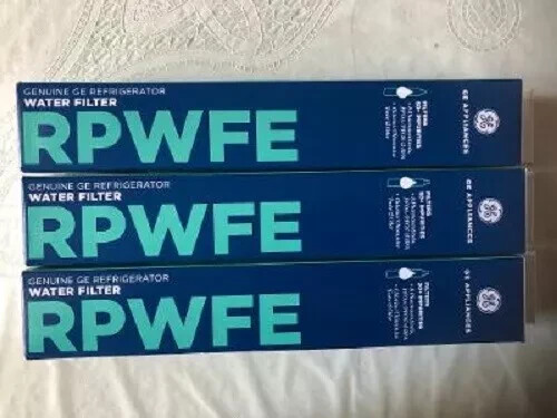 3-PC GE RPWFE Refrigerator Water Filter Household Fridge Filter （No chip) Filter