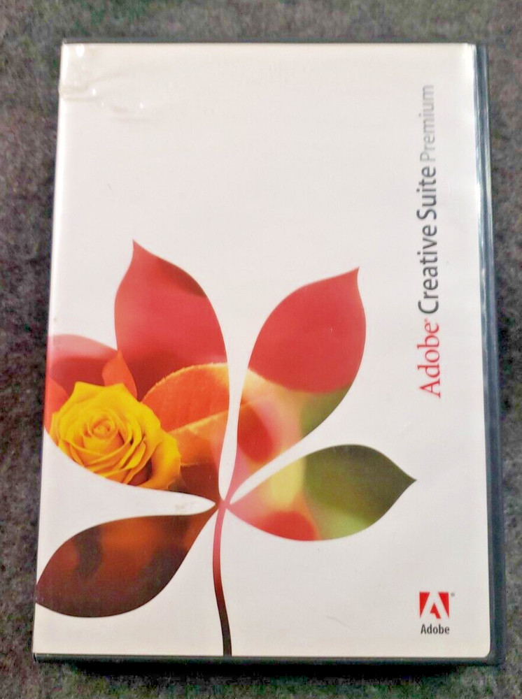 Adobe Creative Suites Premium Missing 1 disk........... (C17B4)