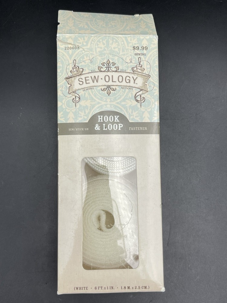 SEW-OLOGY Hook & Loop Sew/Stick On Fastener
