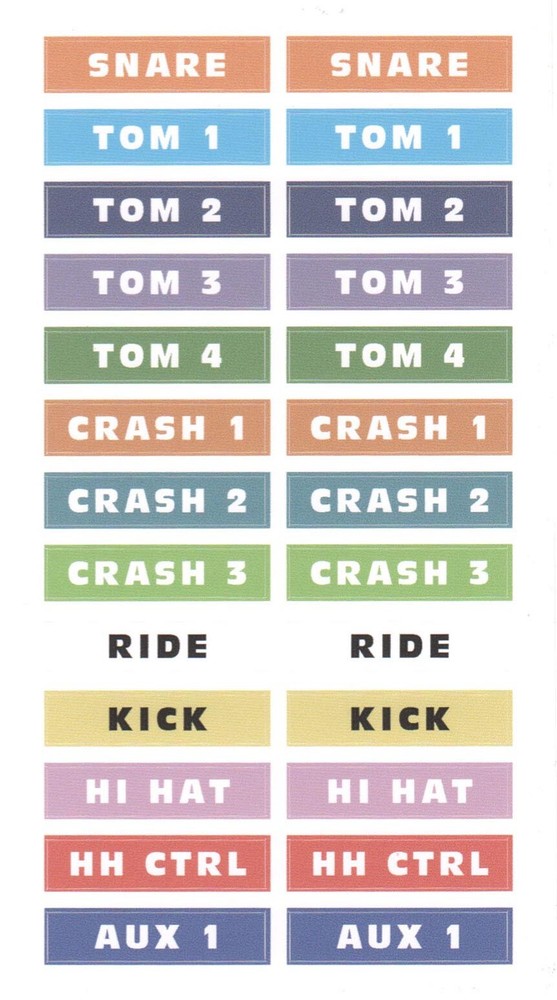 4 Cable Connection Kit for Alesis Strike Multipad Percussion Pad Aux Drums