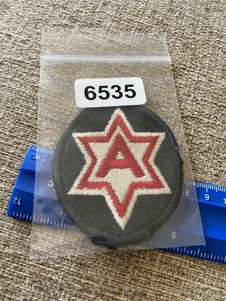 US Army 6th Army A Patch INV6535
