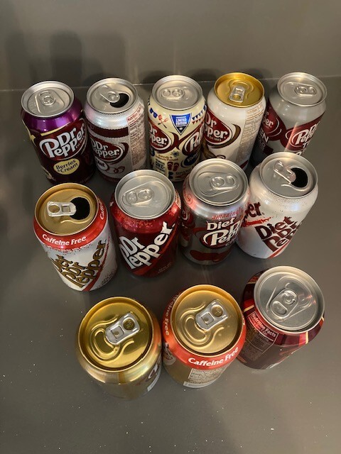 Dr Pepper Can Collector Starter Kit (12 pack)
