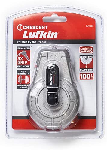 Crescent 100' Aluminum Chalk Reel - CLA100A