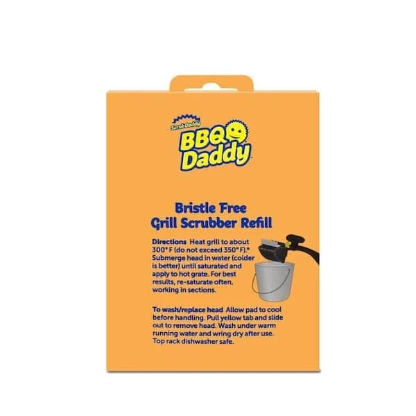 Grill Scrubber Refill BBQ Daddy Bristle Free