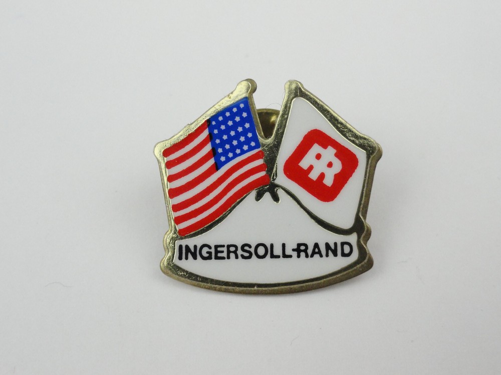 Ingersoll-Rand Flags Enamel Lapel / Hat Pin