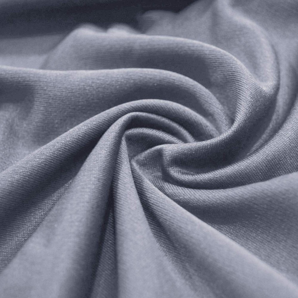 Luxurious 2 Pack Fitted Crib Sheets - Grey & Navy, Ultimate Comfort for Babies
