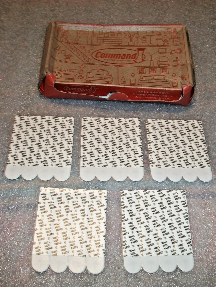 Command 20 Large Refill Adhesive Strips, Damage Free Hanging Wall Large, White