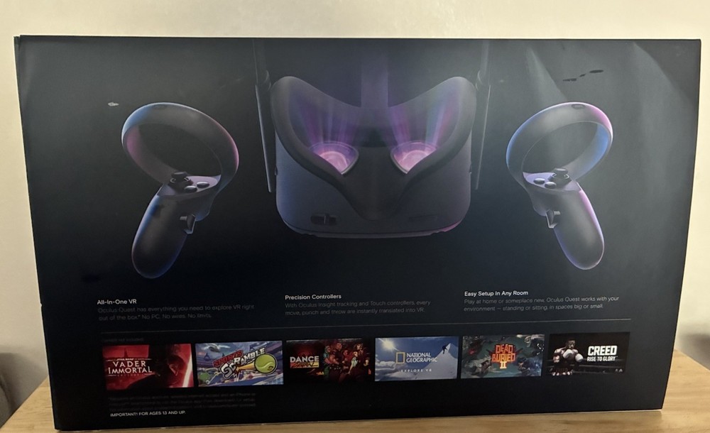Meta Oculus Quest 1 VR Headset 128GB - Tested