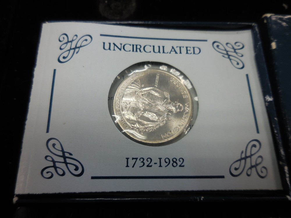 1982-D George Washington Commemorative Silver Half Dollar 90% Sealed Mint