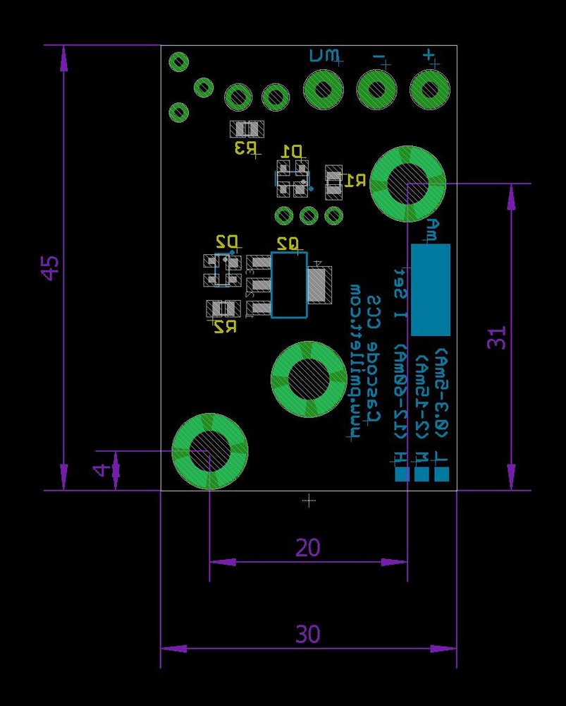 4x DIY PCB - Cascode CCS (Constant Current Source)