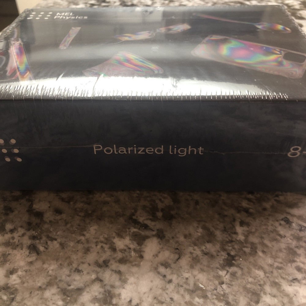 MEL Physics Kit: Polarized Light Experiment Ages 8+ STEM Science UK NEW Sealed