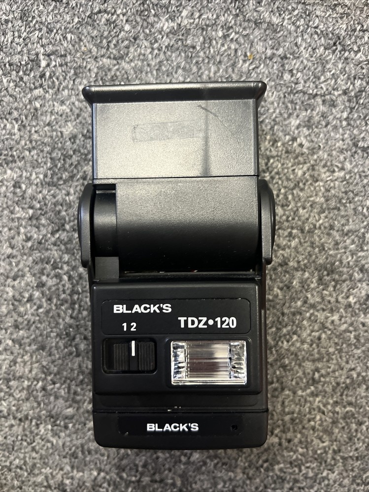 Black's TDZ-120 Electric Camera Flash For Minolta