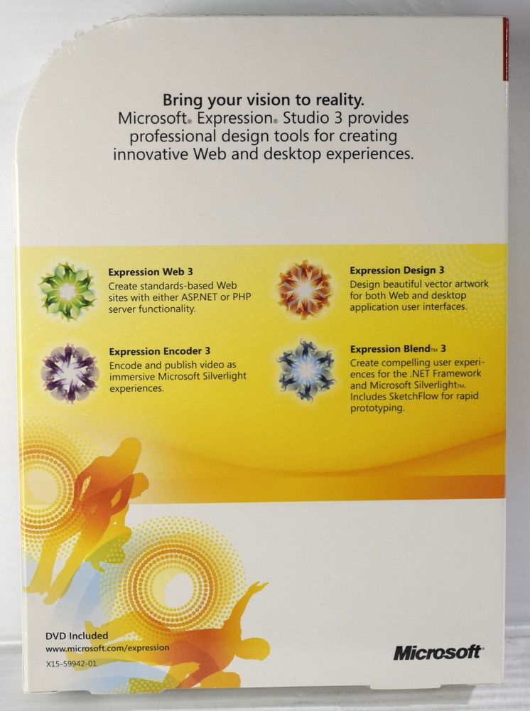 Microsoft Expression Studio 3 (Academic RETAIL Version) NEW SEALED!