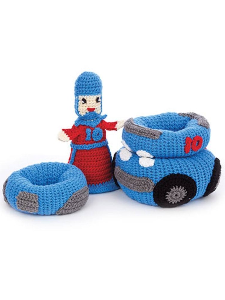 NEW CROCHET PLAY TIME STACKERS 6 LOVABLE SETS