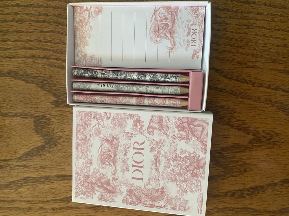 Christian Dior Notepad Set