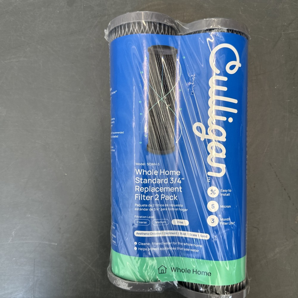 Culligan SCWH- 5 Fine Filtration - Whole House Standard Replacement Filter 2 Pk