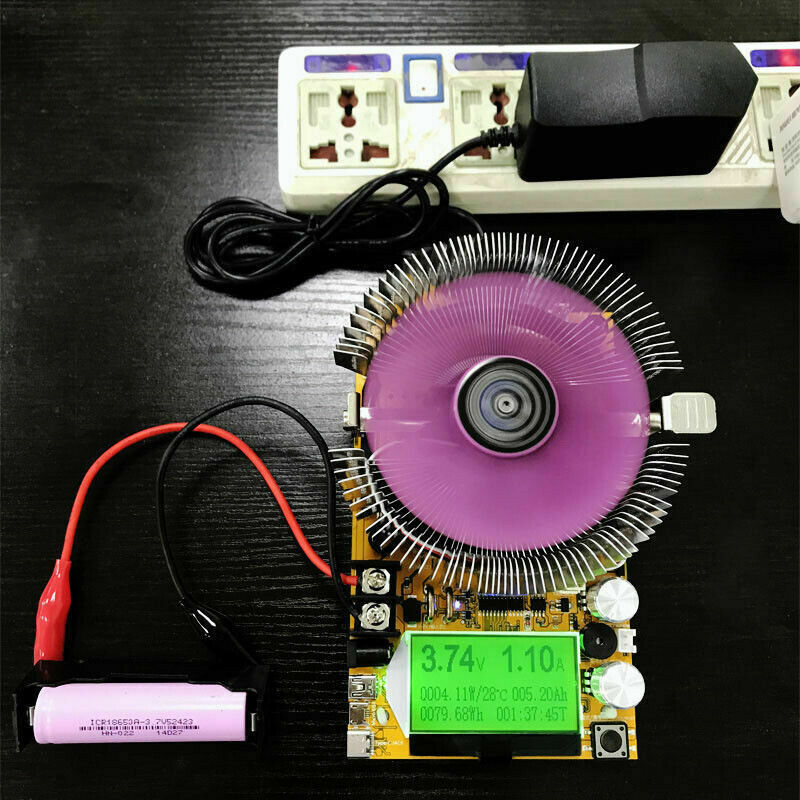 Constant Current Battery Capacity Tester Module Electronic Load Tester 220V 20A