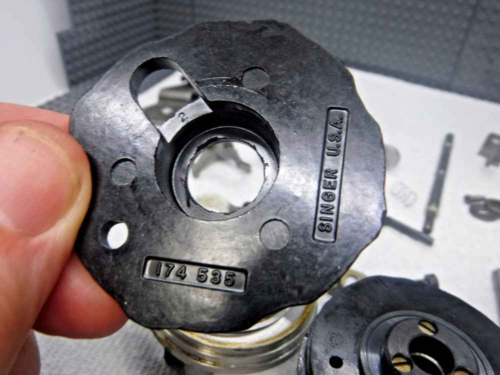 Singer 600E Sewing Machine Top Hat Cam Stack Assembly Vintage