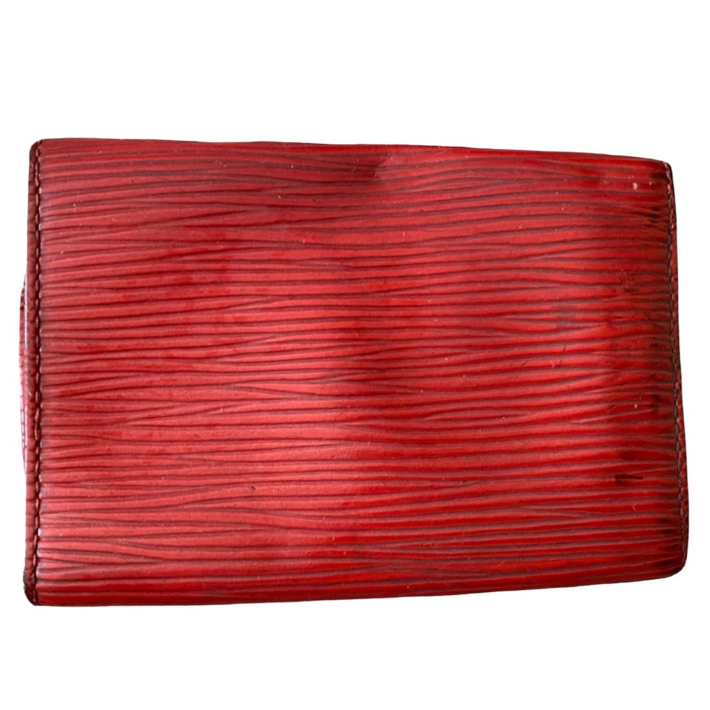Louis Vuitton Folding Red Epi 6 Multicles Hook Key Ring