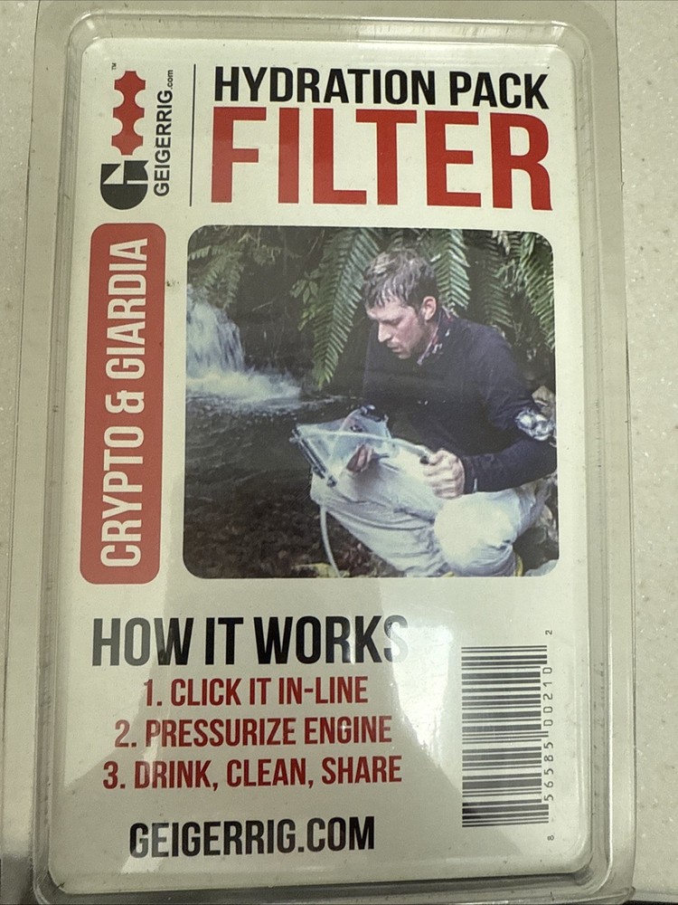 Geigerrig Hydration Pack Power Filter Holder Universal/Replacement