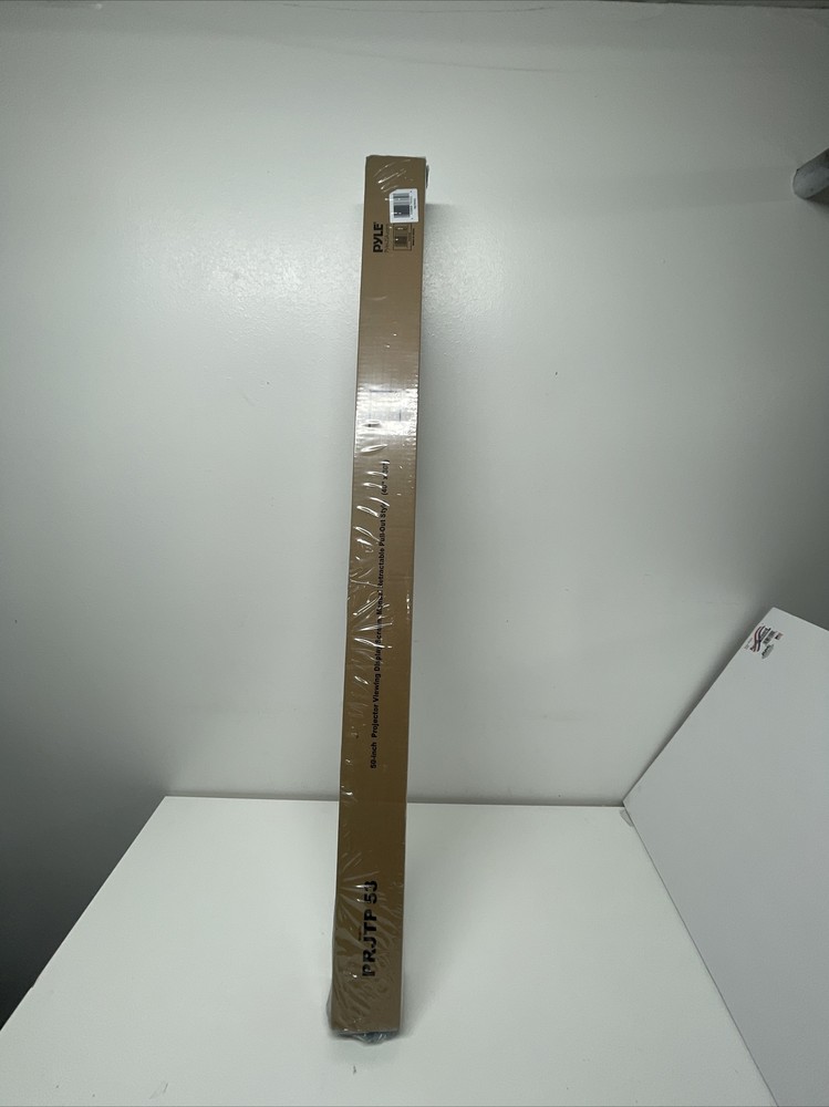 Pyle PRJTP53 40'' x 30'' Mobile Pull-Out Style Portable Projector Screen