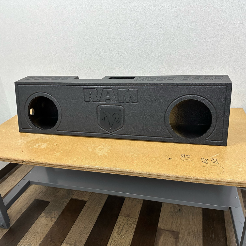 2002-2021 Dodge Ram Single Cab Sub Box 2x10” Ported Subwoofer Enclosure