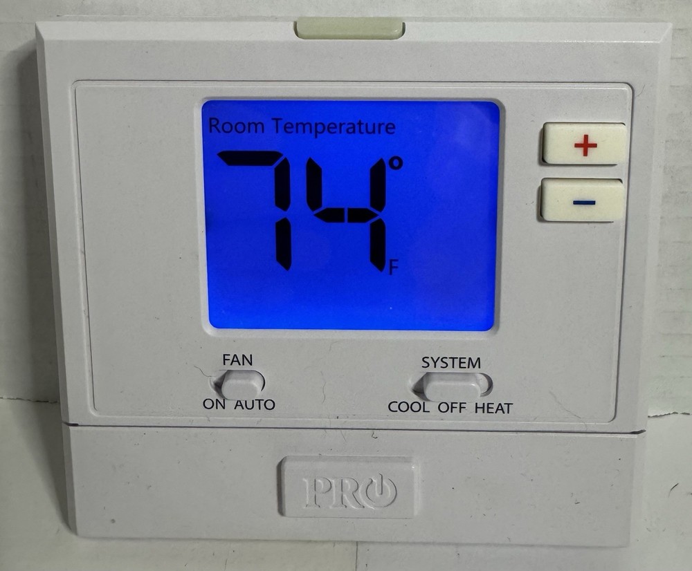 Pro1 Model T701 Digital Non Programmable Thermostat Pre-owned