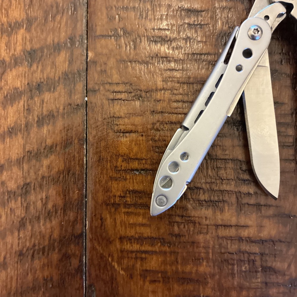 Leatherman Style CS Black Mini Multi-Tool Keychain Stainless - Excellent