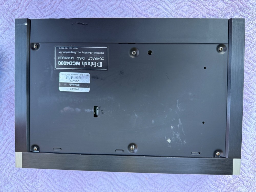 MCINTOSH MCD-4000 CD DISC CHANGER