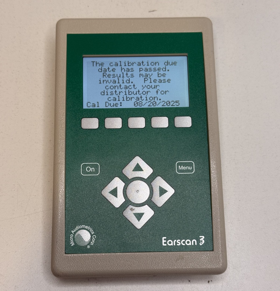Micro Audiometrics Earscan 3 Screening Audiometer- 3 pack