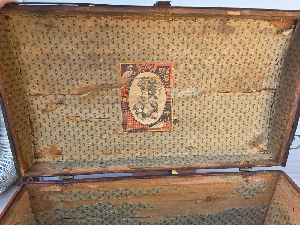 Antique Steamer Trunk
