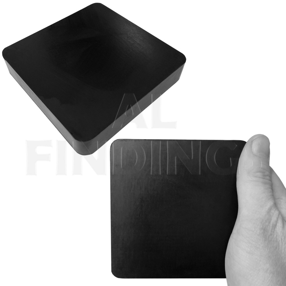Rubber dapping doming block tool 4 x 3/4" 100mm x 20mm