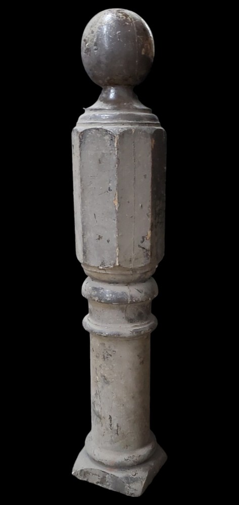 Huge Ball Finial Newel Post GAM0243