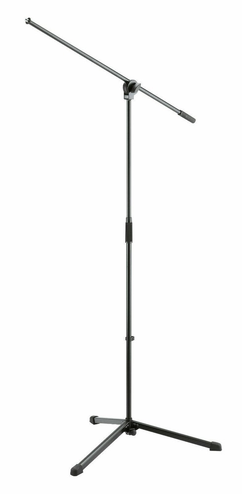 KM Microphone Stand Tripod Boom Mic Stand  Black