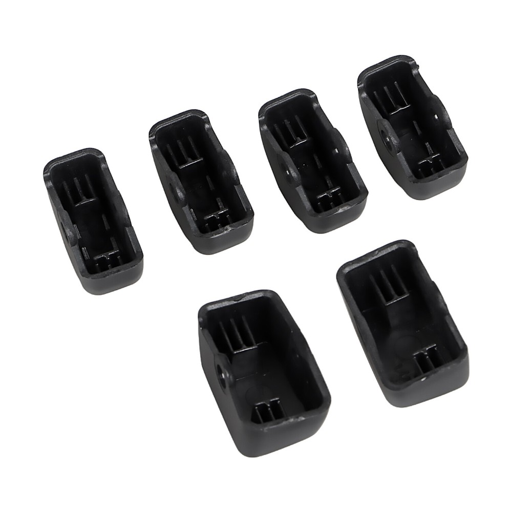 6pcs ABS Hand Control Switch Housing Button Cap For Harley Softail Dyna Slim FLS