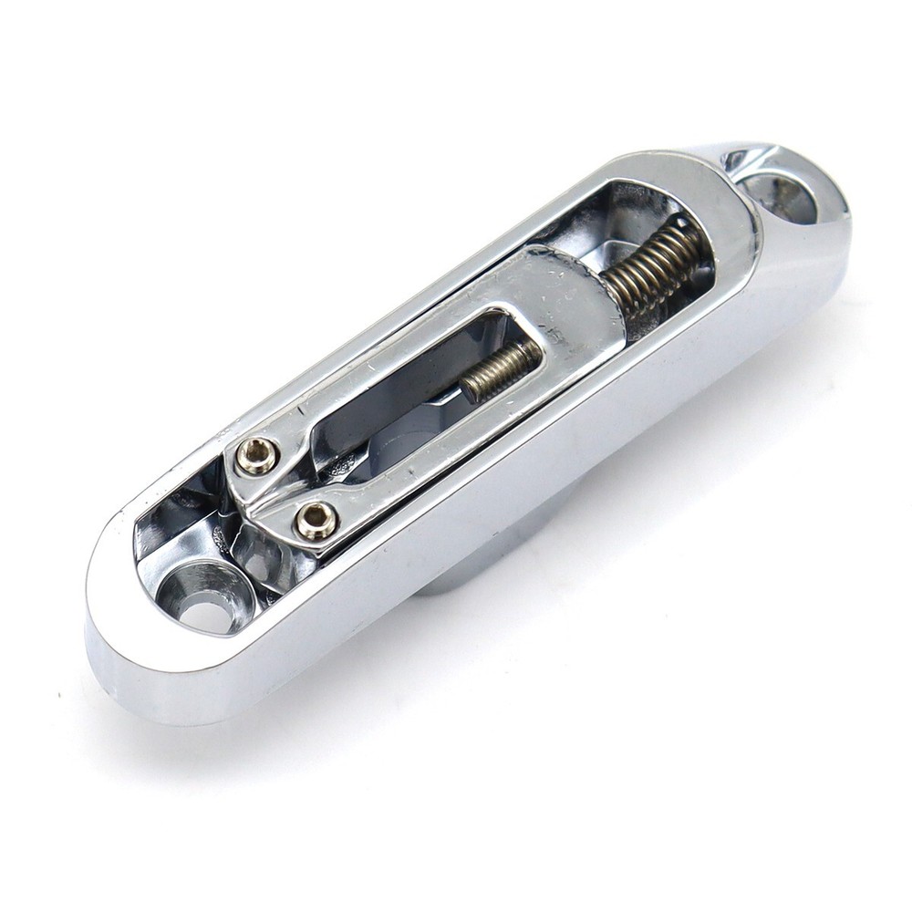 4 Strings Heavy Duty Individual Bass Bridge Single String Bridge Saddles Silver