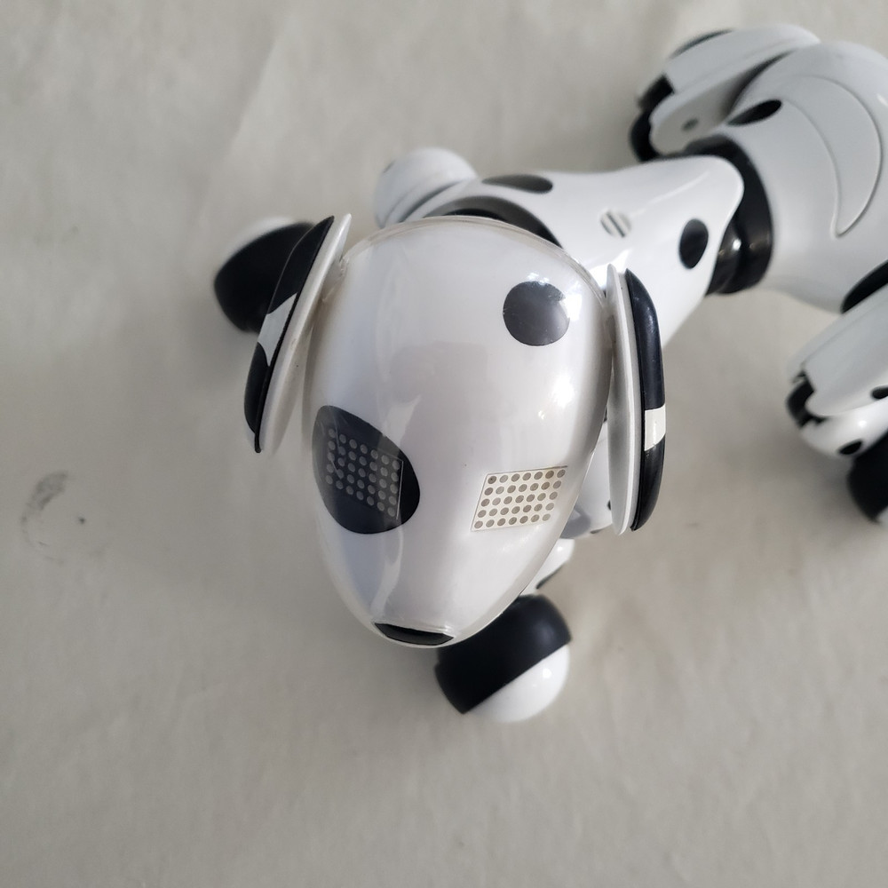 Zoomer SPINMASTER Interactive Black & White Robot Dalmatian Dog VIDEO