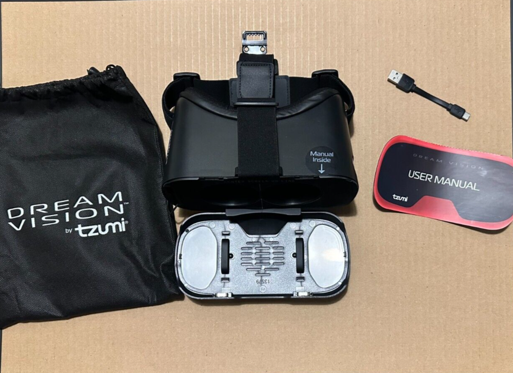 Tzumi Dream Vision Virtual Reality Smartphone Headset - Used Fully Functional