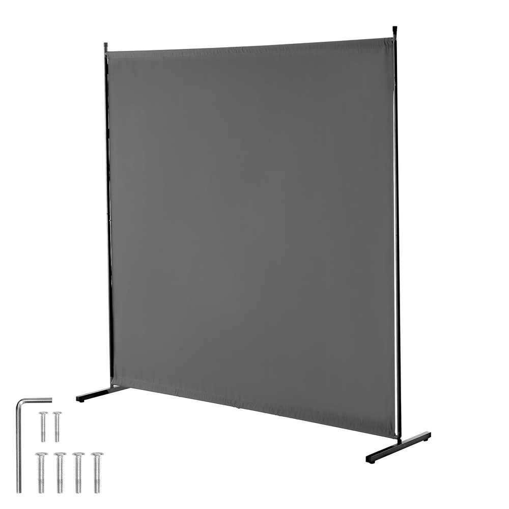 Space Separator One-Panel Privacy Barrier 6FT Indoor Privacy Shield Segregation