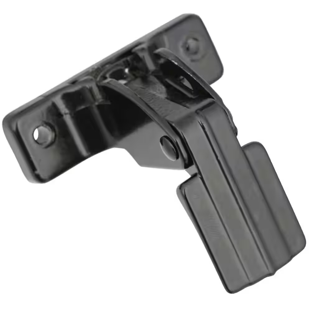 Push Button Screen or Storm Door Latch, Black